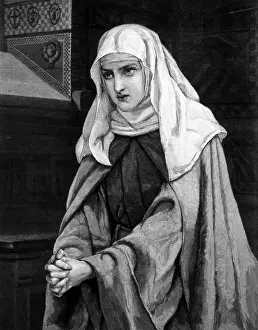 Shakespearian Prints: Isabella, by Francis W Topham