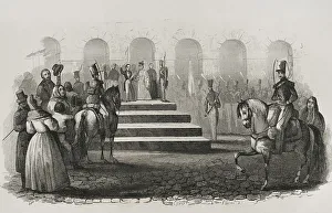 Proclamation Prints: Isabella II (1830-1904). Queen of Spain (1833-1868)