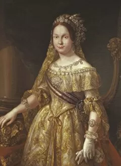 Madrazo Gallery: Isabella II (1830-1904). Queen of Spain (1833-1868)