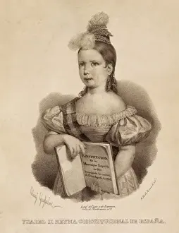 Isabella II (1830-1904). Queen of Spain (1833-1868)