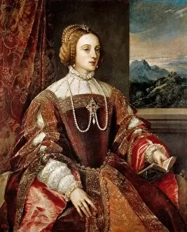Titian Collection: Isabelle of Portugal