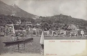 Ischia, Italy - Casamicciola viewed from the Sea