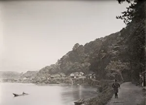 Natural Elevation Prints: Ishiyama Dera Lake Biwa - Japan