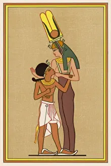 Horus Prints: Isis as Mersekhent
