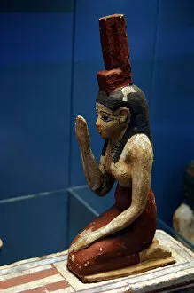 Figurine Collection: Isis in mourning for Osiris. Egypt