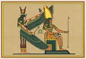 Resurrection Prints: Isis & Ptah-Seker-Ausar