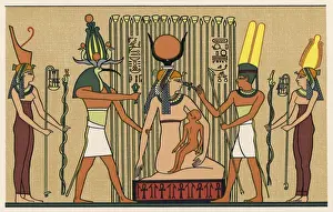 Horus Prints: Isis Suckles Horus