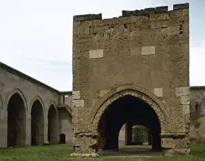 Caravans Prints: Islamic Art. Turkey. Anatolia. Sultanhani Carvanserai. Built