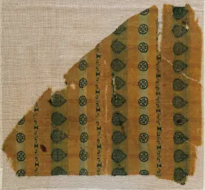Tissue Prints: Islamic period. Spain. Fragment layer. Silk fabric. 11th C