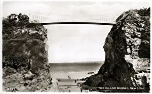 The Island Bridge, Newquay, Cornwall