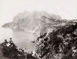 Capri Prints: Island of Capri, Monte Solaro, Italy