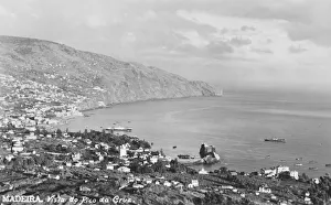 View of the Portuguese island of Madeira