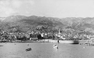 View of the Portuguese island of Madeira