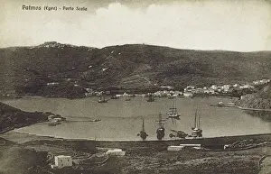 Porta Prints: Island of Patmos, Greece. Porta de la Scala