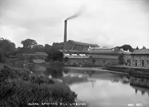 Barges Prints: Island Spinning Mill, Lisburn