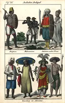 Ethnography Prints: Islanders of Bugis, Makassar, and the Moluccas (Indonesia)