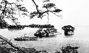 Matsushima Prints: Islands at Matsushima, Japan, early 1900s
