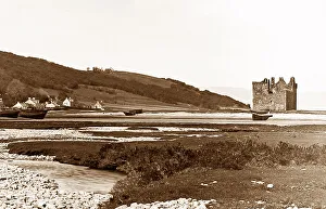 Arran Prints: Isle of Arran Loch Ranza Victorian period