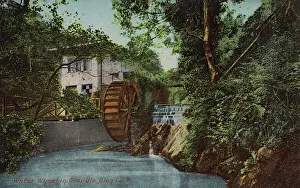 Wheel Prints: Isle of Man, Groudle Glen - Water Wheel