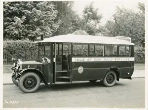Emerald Prints: Isle of Man Road Services Emerald bus, Wadham