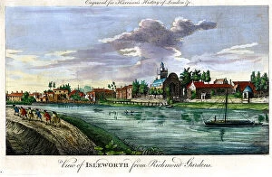 Topographical Collection: Isleworth From Richmond Gardens