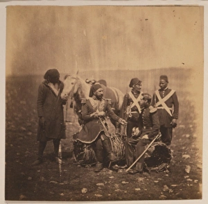 Ismail Pacha & Mr. Thompson of the Commissariat Ismail Pacha & Mr. Thompson of the Commissariat