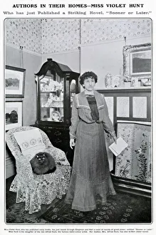 Surprised Gallery: Isobel Violet Hunt (1862 - 1942), British author and literary hostess