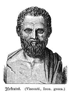 Isocrates Bust