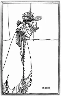 Beardsley Prints: Isolde