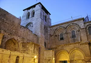 Images Dated 1st January 2014: Israel. Jerusalem. Basilica of the Holy Sepulchre. Crusader