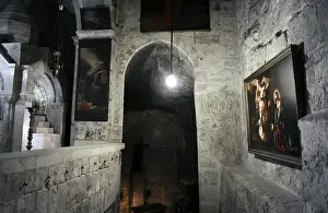 Israel. Jerusalem. Basilica of the Holy Sepulchre. Chapel of