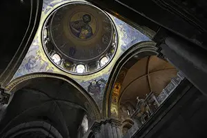 Israel. Jerusalem. Basilica of the Holy Sepulchre. Mosaic of