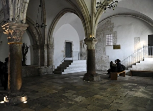 Images Dated 5th January 2014: Israel. Jerusalem. Cenacle or Upper Room. The Last Supper Ro