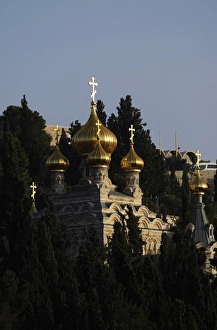 Images Dated 5th January 2014: Israel. Jerusalem. Church of Mary Magdalene. Architect: Davi