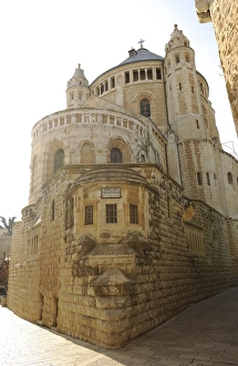 Images Dated 5th January 2014: Israel. Jerusalem. Dormition Abbey. Architect Theodor Sandel