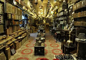 Images Dated 1st January 2014: Israel. Jerusalem. Interior of a shop