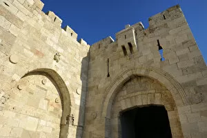 Israel. Jerusalem. Jaffa Gate. Old City Walls