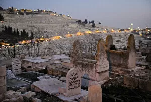 Images Dated 2nd January 2014: Israel. Jerusalem. Muslim cementery