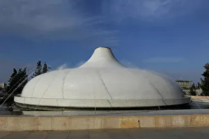 Israel. Jerusalem. Shire of the Book. White dome. Exterior