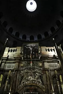 Aedicula Gallery: Israel. Jerusalem. The Tomb of Christ at The Holy Sepulchre