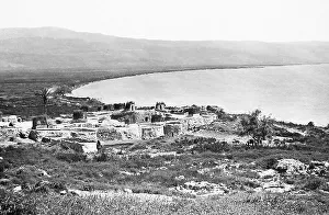 Galilee Prints: Israel Magdala Sea of Galilee pre-1900