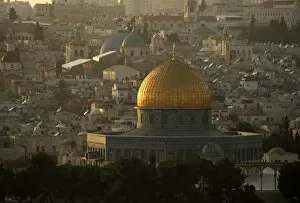 Images Dated 5th January 2014: Israel. Old City of Jerusalem. Temple Mount. Dome of the Roc
