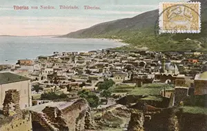 Coast Line Prints: Israel - Tiberias from the North