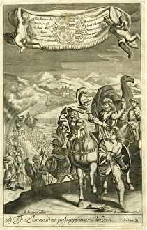Images Dated 3rd June 2016: The Israelites passage over Jordan