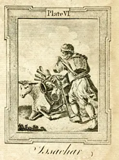 Bankes Prints: Issachar, Old Testament patriarch