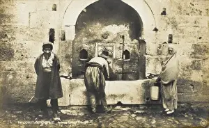 Istanbul - Ancient Fountain at Scutari