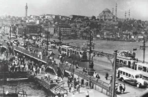 Galata Collection: Istanbul - Galata Bridge