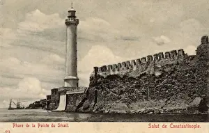 Pointe Prints: Istanbul, Turkey, Ahirkapi Balikcisi (Ahir Kapou) lighthouse