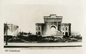 Grandiose Prints: Istanbul, Turkey - Entrance to the University