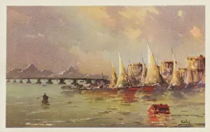 Galata Collection: Istanbul, Turkey - The Galata Bridge over the Golden Horn